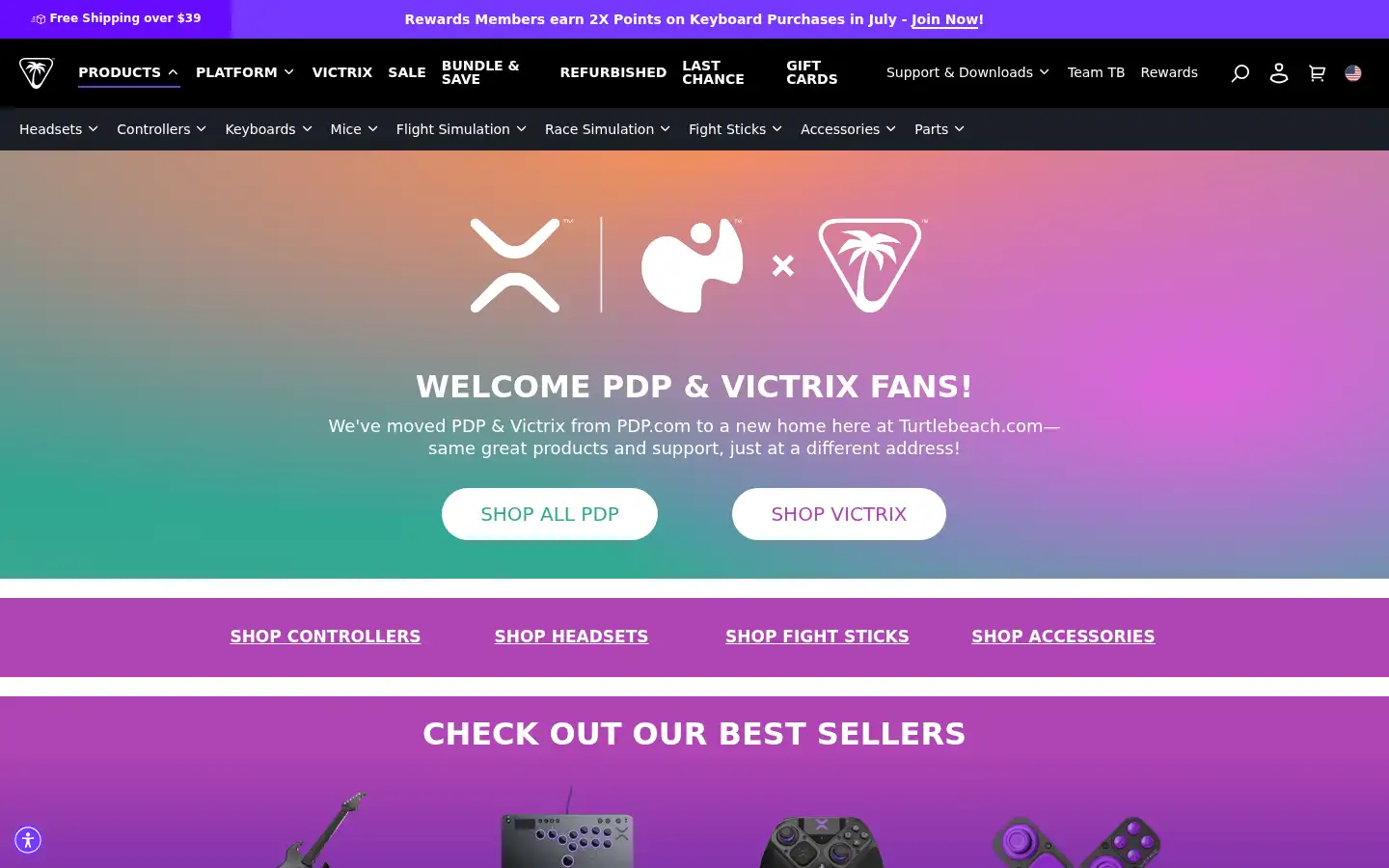 Screenshot of pdp.com