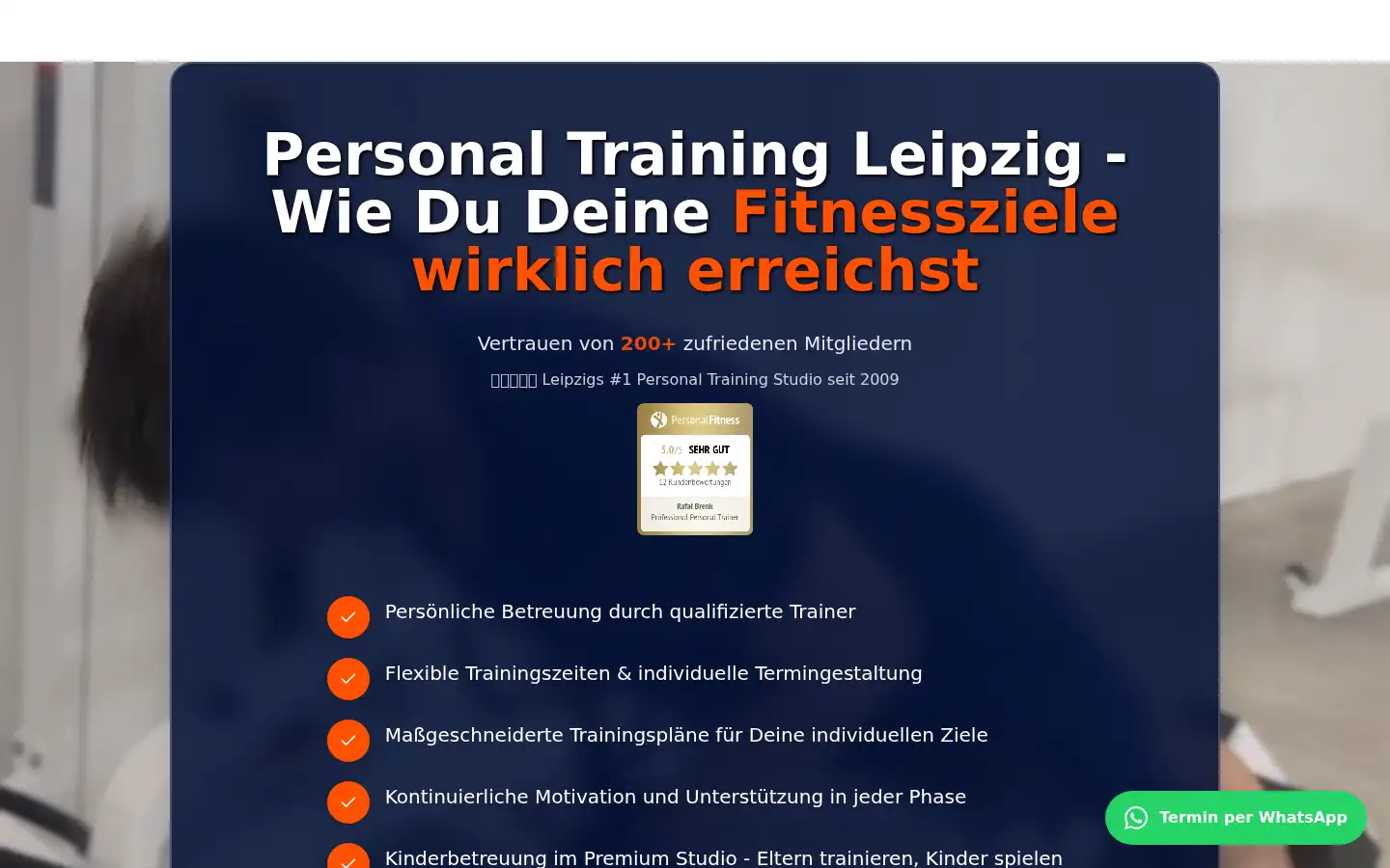 Screenshot of peakformance.de
