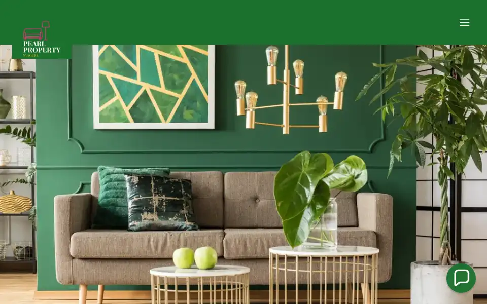 Screenshot of pearlpropertystagers.co.uk