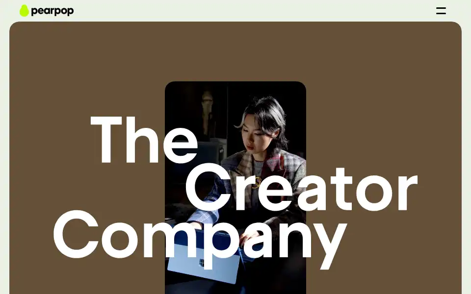 Screenshot of pearpop.com