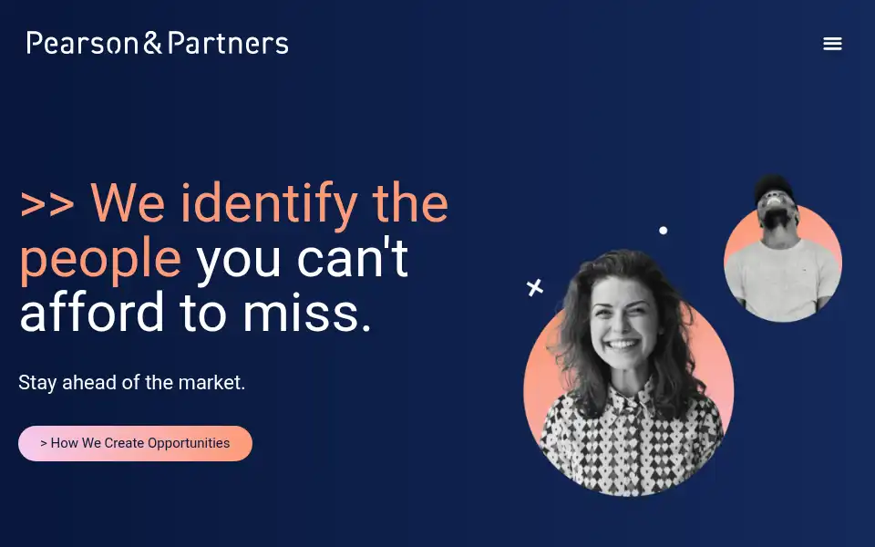 Screenshot of pearsonpartners.nl