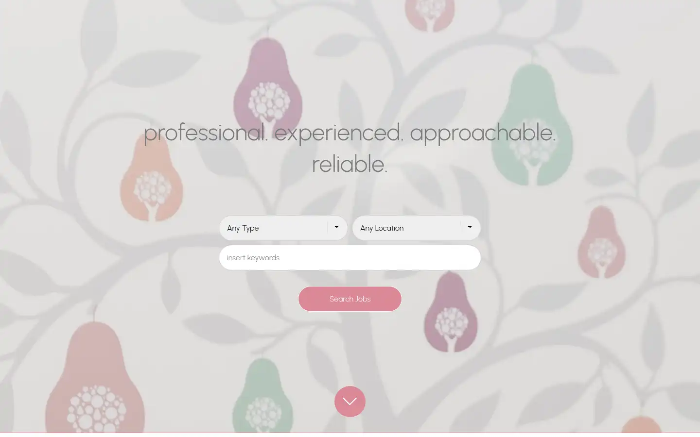 Screenshot of peartreerecruitment.com