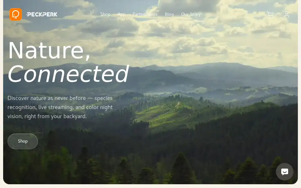 Screenshot of peckperk.com