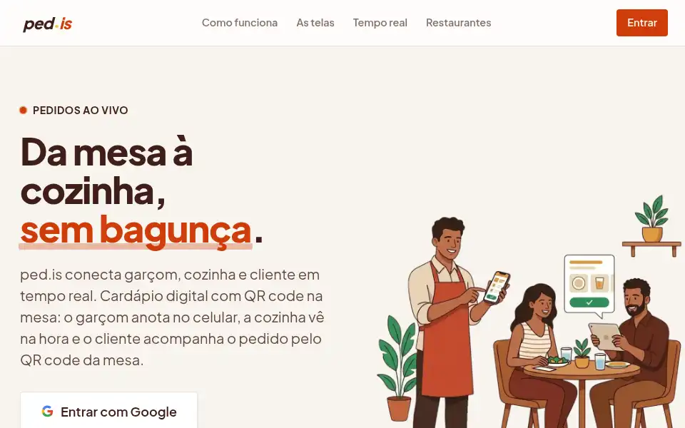 Screenshot of ped.is