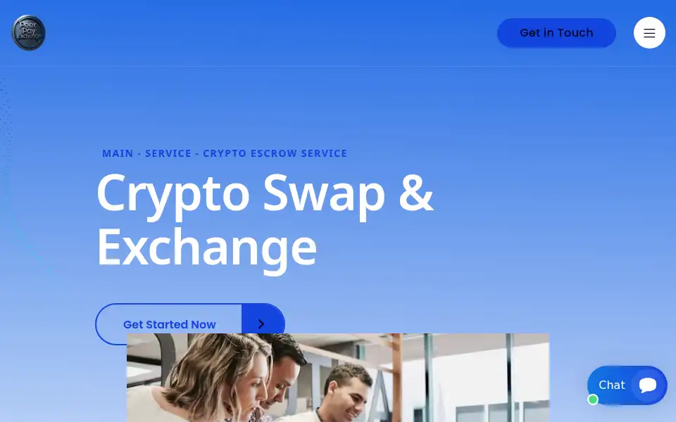 Screenshot of peerpayexchange.com