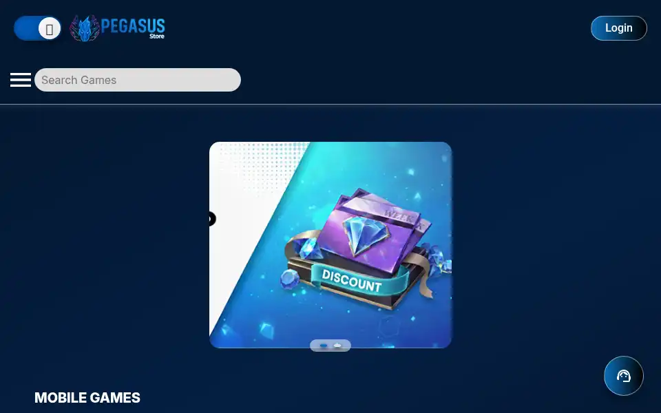 Screenshot of pegasusstore.in