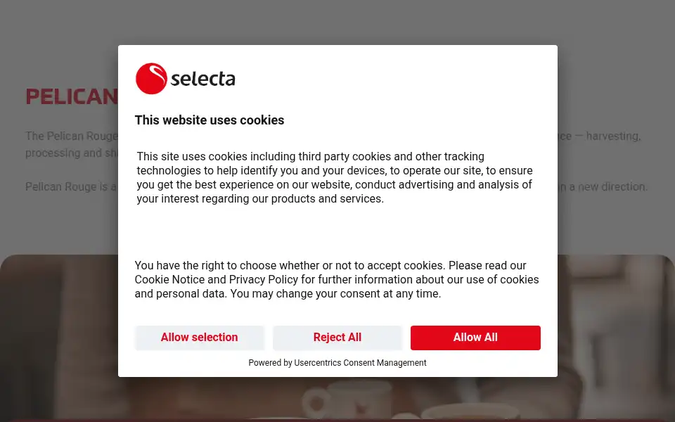 Screenshot of pelicanrouge.co.uk