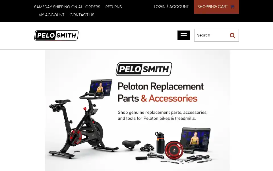 Screenshot of pelosmith.com