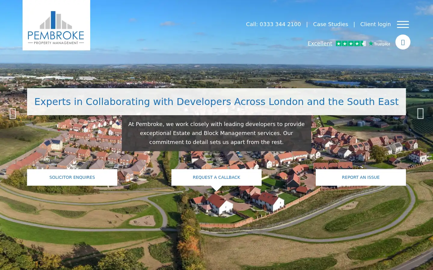 Screenshot of pembrokepm.co.uk