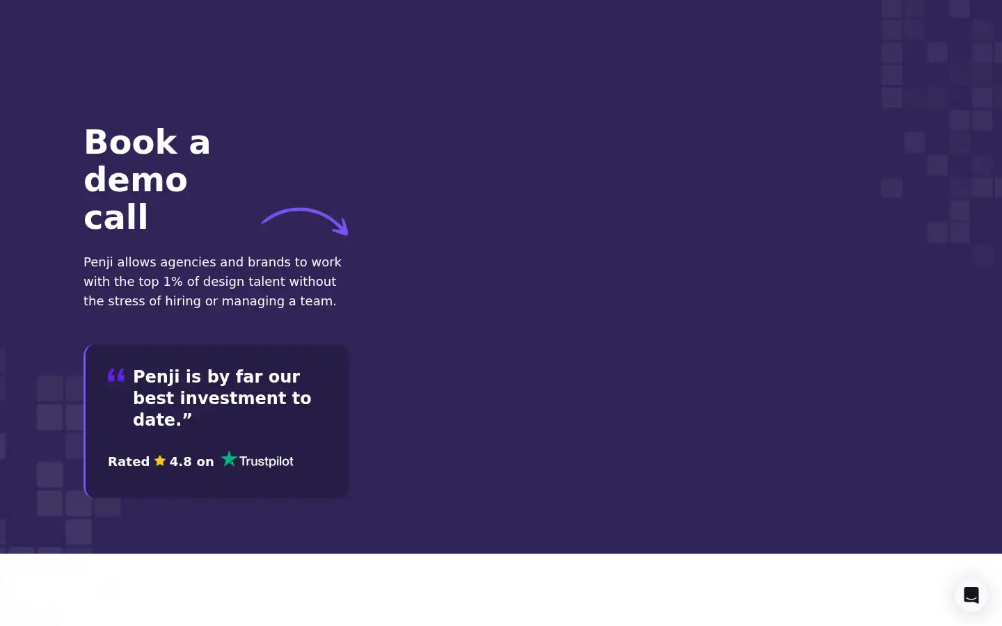 Screenshot of penji.co