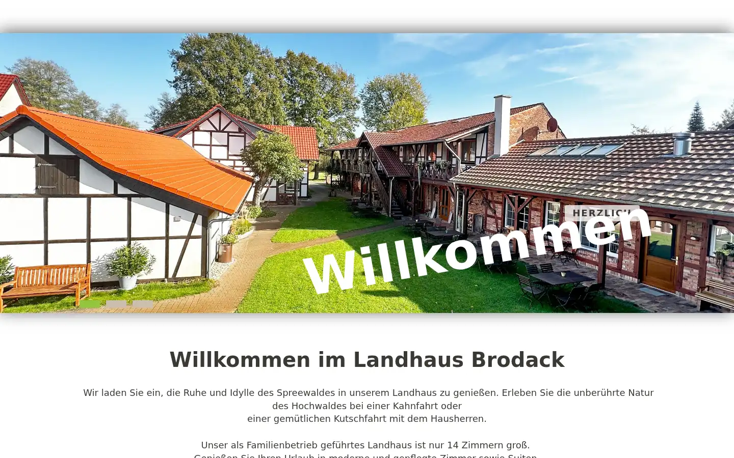 Screenshot of pension-brodack.de