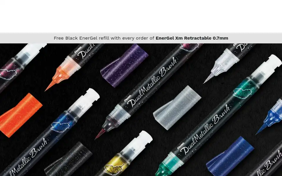 Screenshot of pentel.co.uk