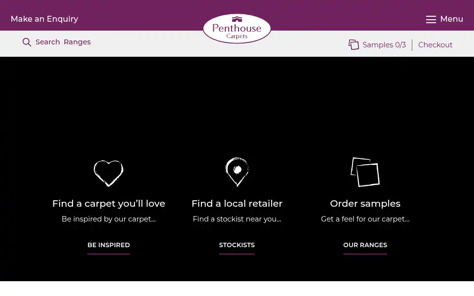 Screenshot of penthousecarpets.co.uk