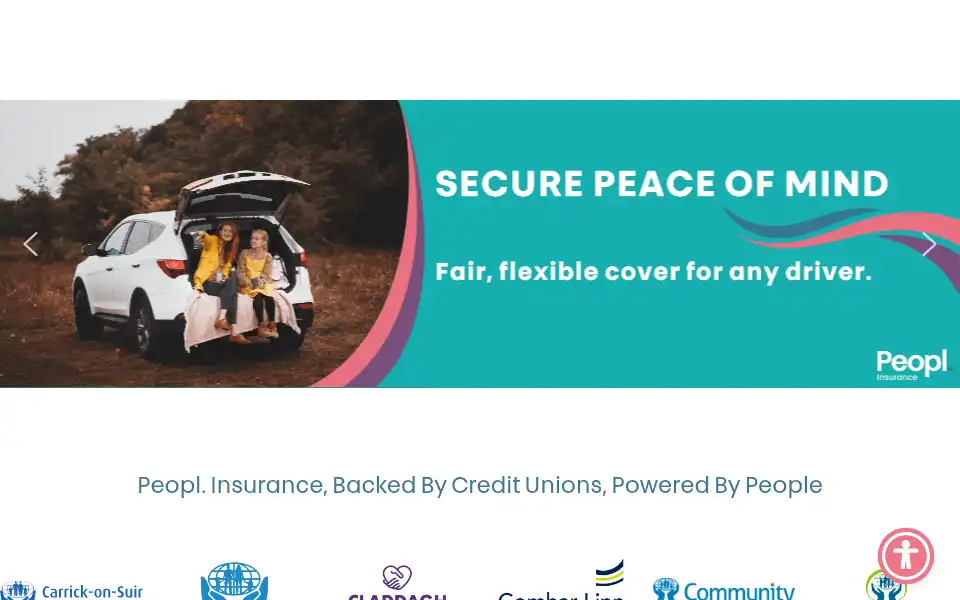 Screenshot of peopl.ie