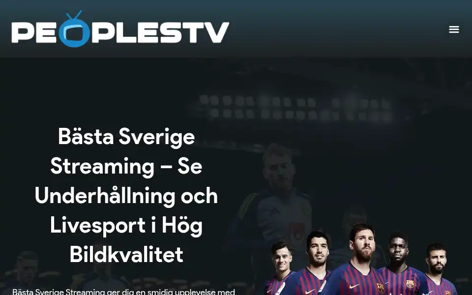 Screenshot of peoplestv.co