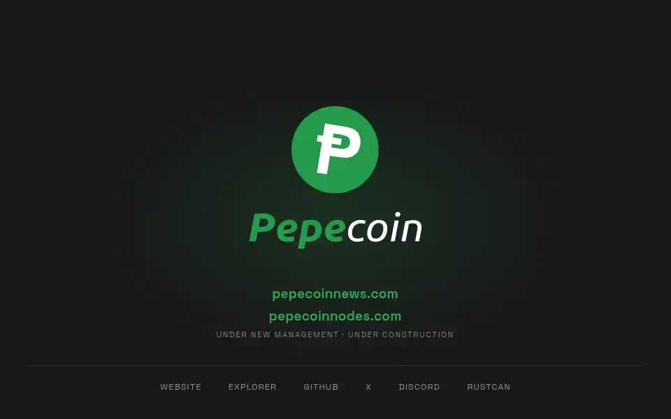 Screenshot of pepecoinnews.com