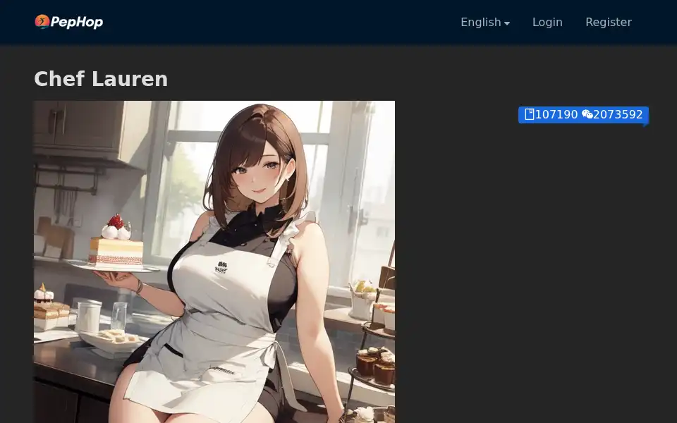 Screenshot of pephop.ai
