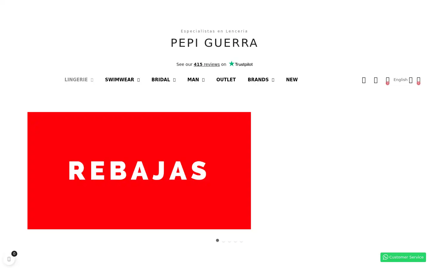 Screenshot of pepiguerra.es