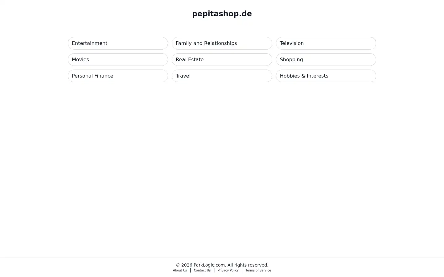 Screenshot of pepitashop.de