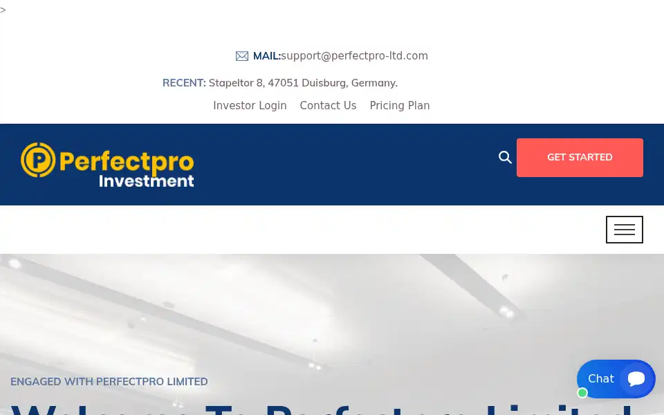 Screenshot of perfectpro-ltd.com