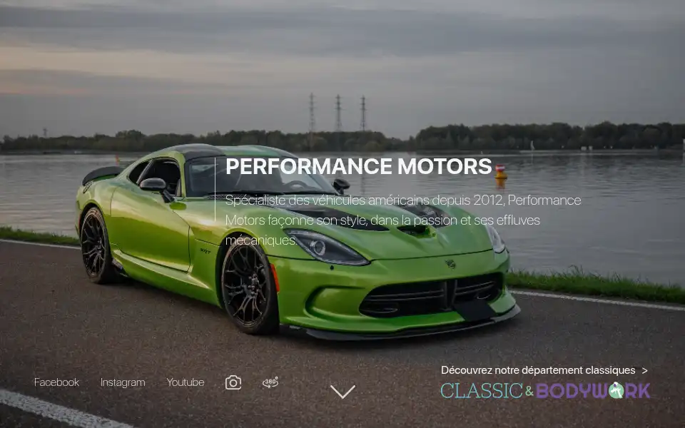 Screenshot of performance-motors.fr