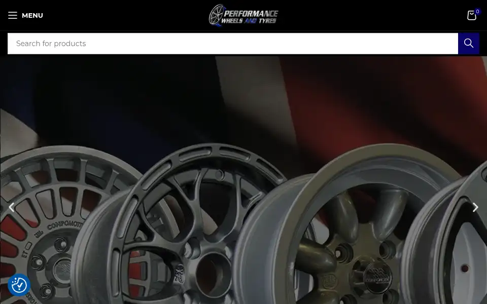 Screenshot of performancewheelsandtyres.com