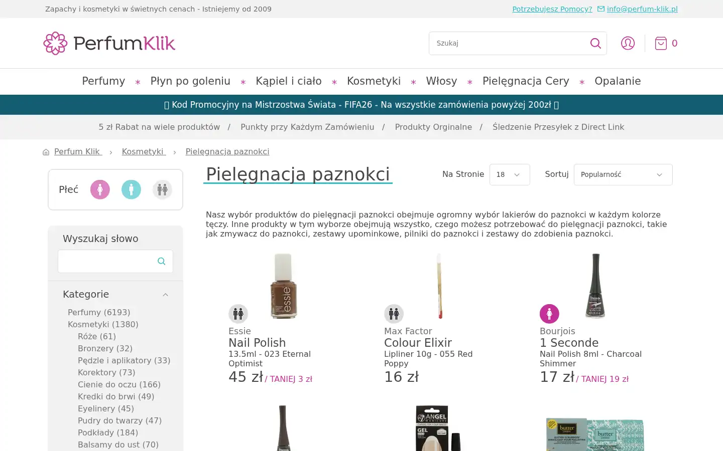 Screenshot of perfum-klik.pl