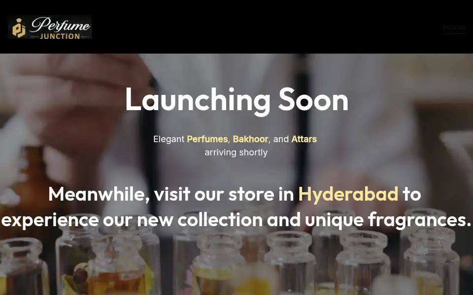 Screenshot of perfumejunction.in