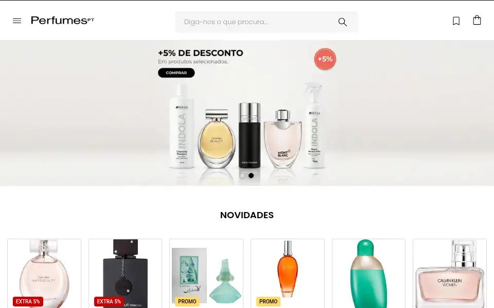 Screenshot of perfumes24.net