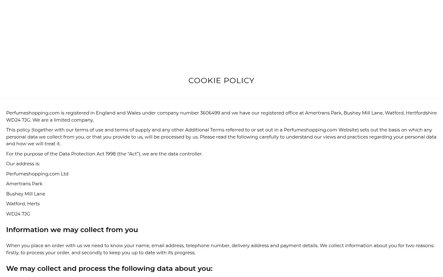 Screenshot of perfumeshopping.com