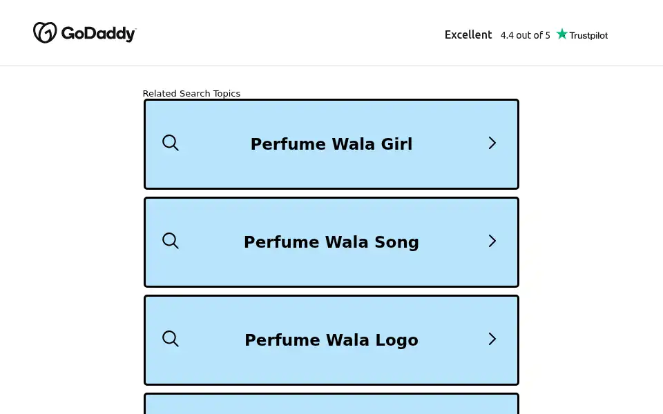 Screenshot of perfumwala.in