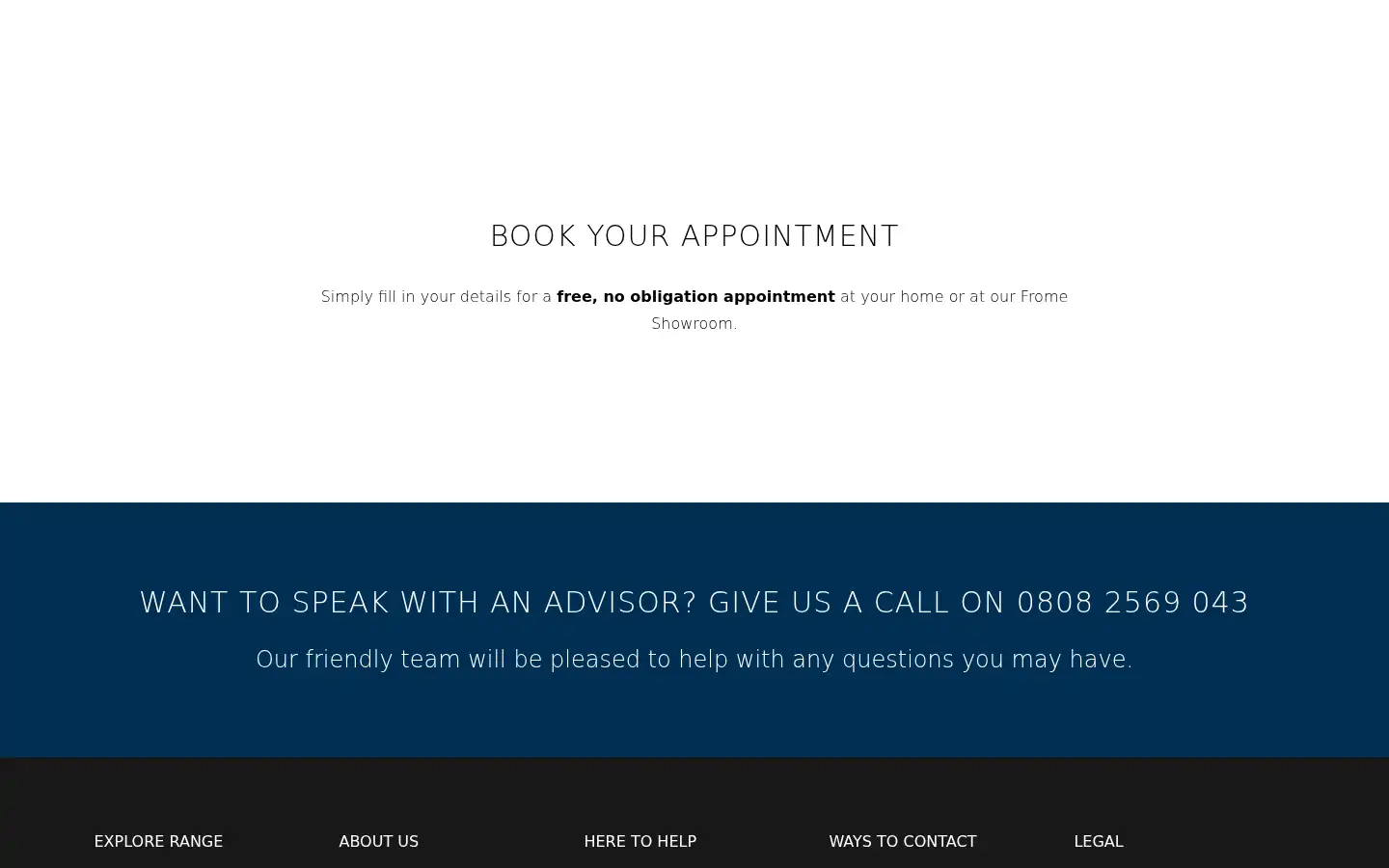 Screenshot of permaframe.co.uk