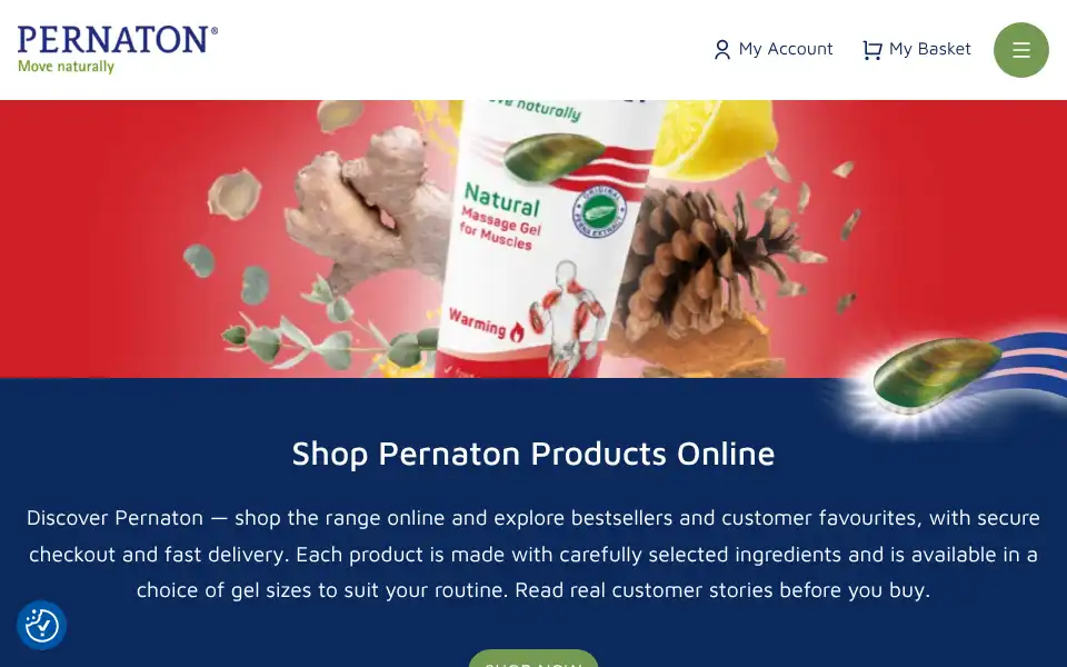 Screenshot of pernaton.co.uk