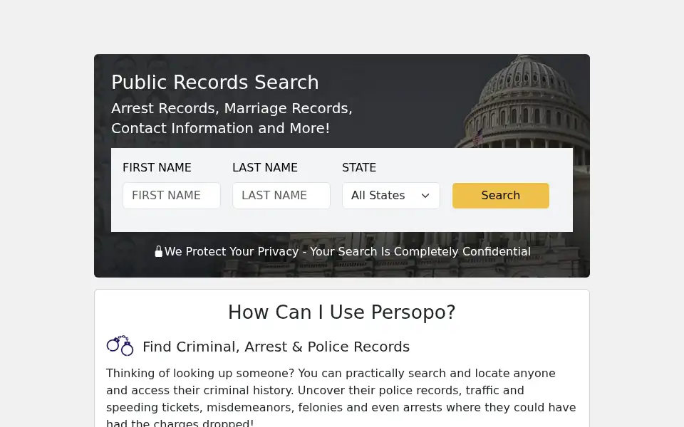 Screenshot of persopo.com