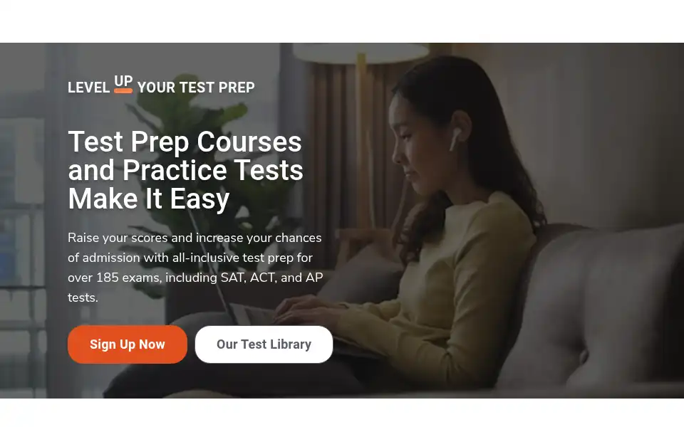 Screenshot of petersons.com