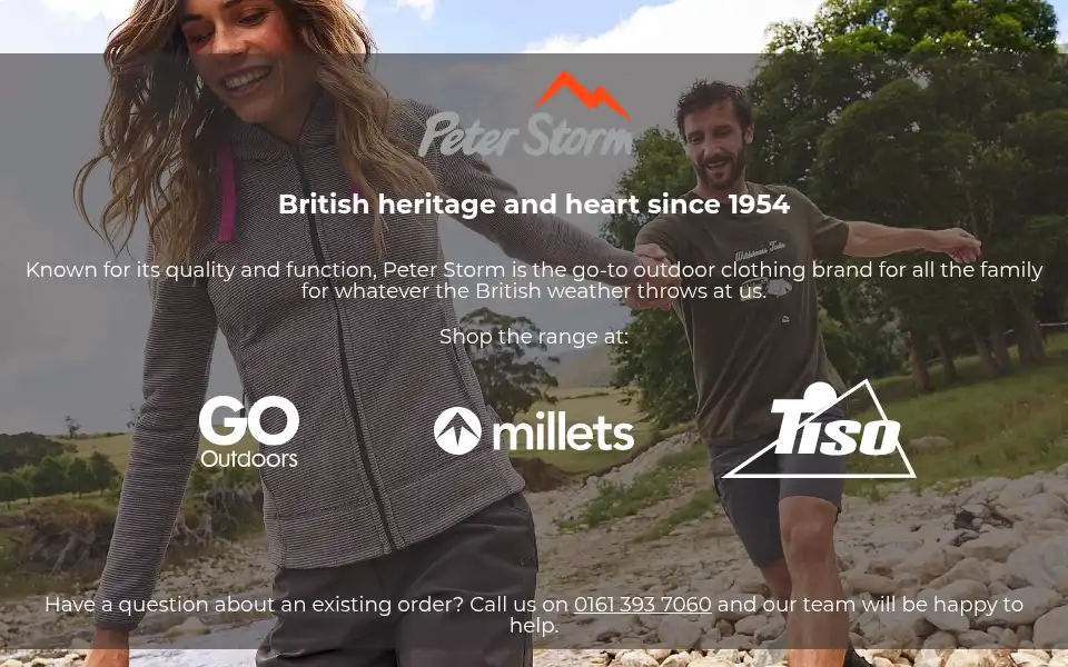 Screenshot of peterstorm.com