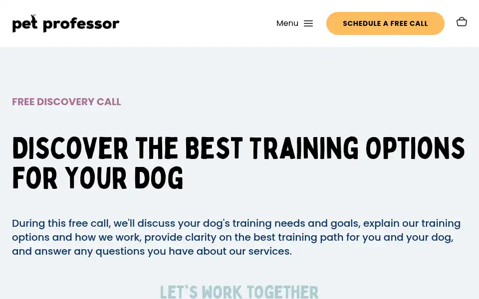 Screenshot of petprofessor.com.au