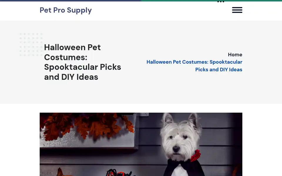 Screenshot of petprosupplyco.com