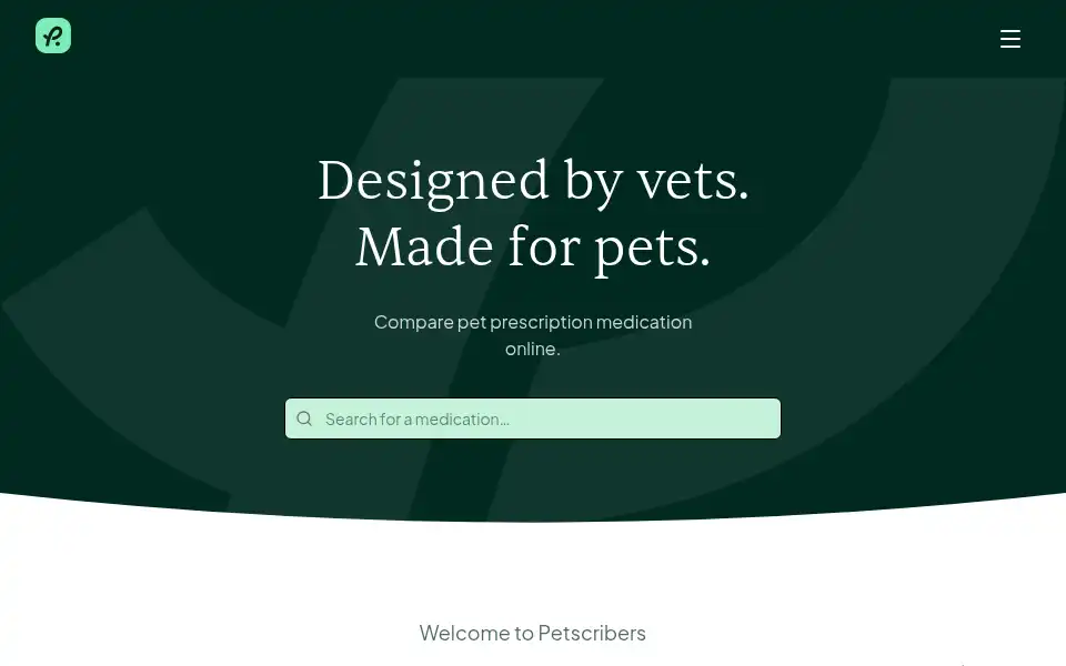 Screenshot of petscribers.co.uk