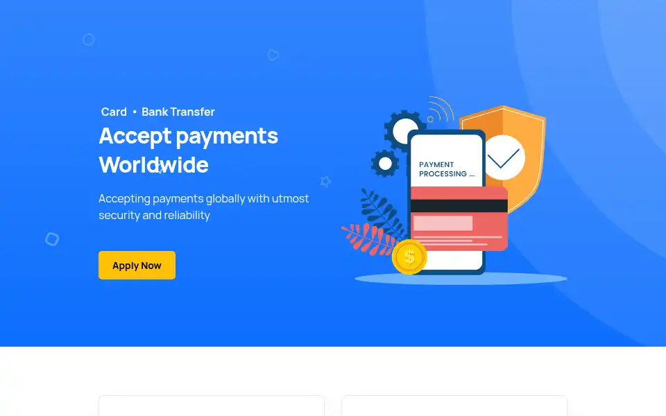 Screenshot of pgpaytech.com