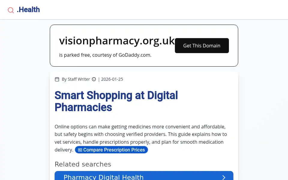 Screenshot of pharmacyoffice.com