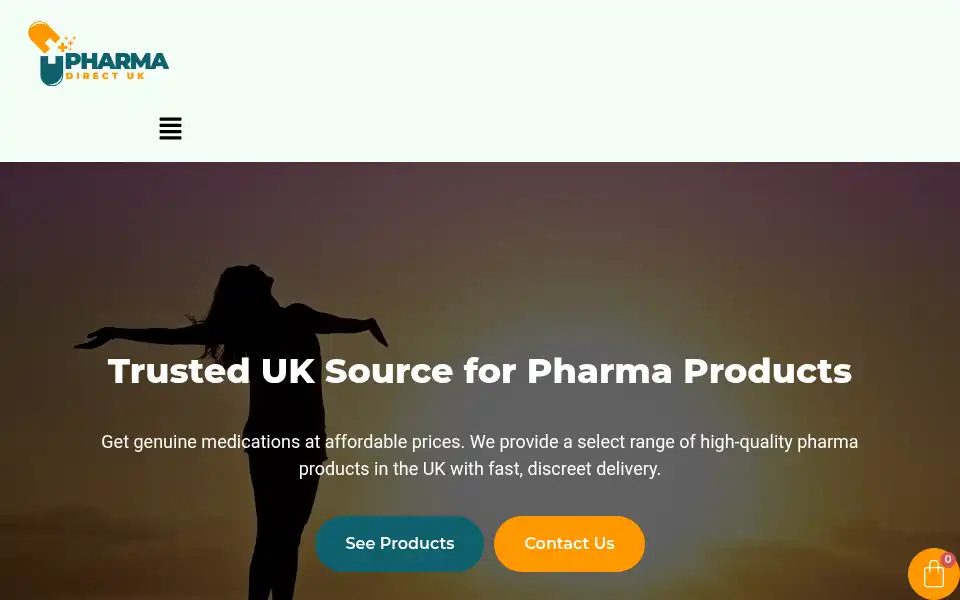 Screenshot of pharmadirectuk.net