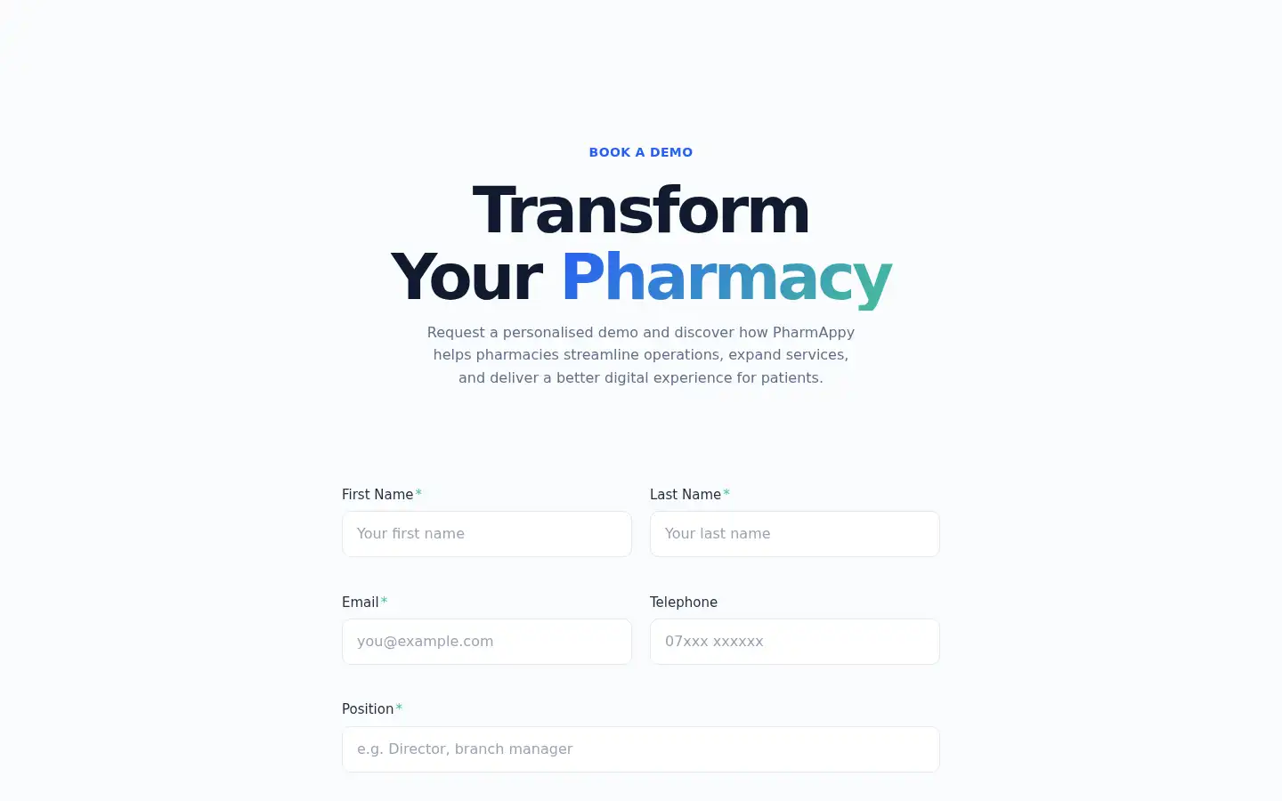 Screenshot of pharmappy.com