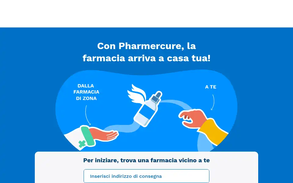 Screenshot of pharmercure.com