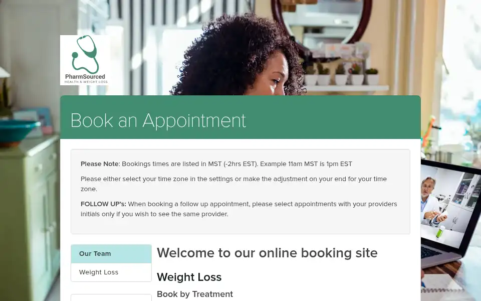 Screenshot of pharmsourced.com