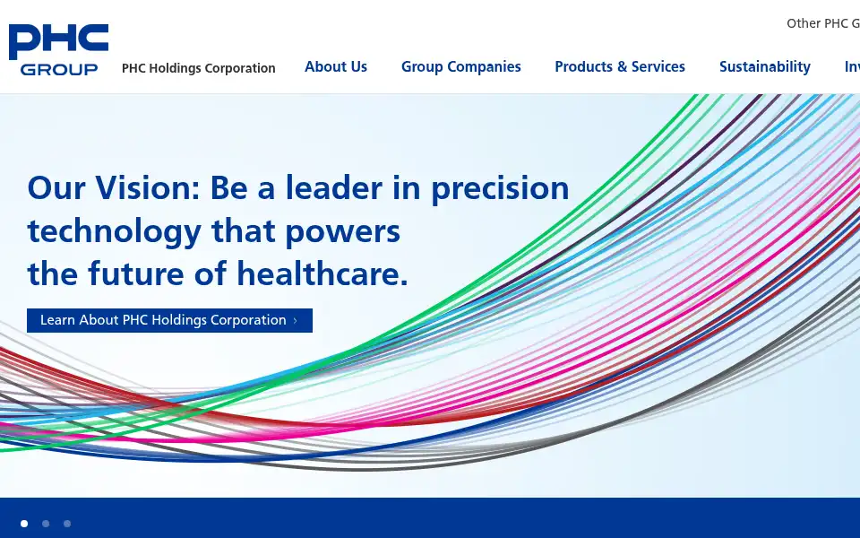 Screenshot of phchd.com
