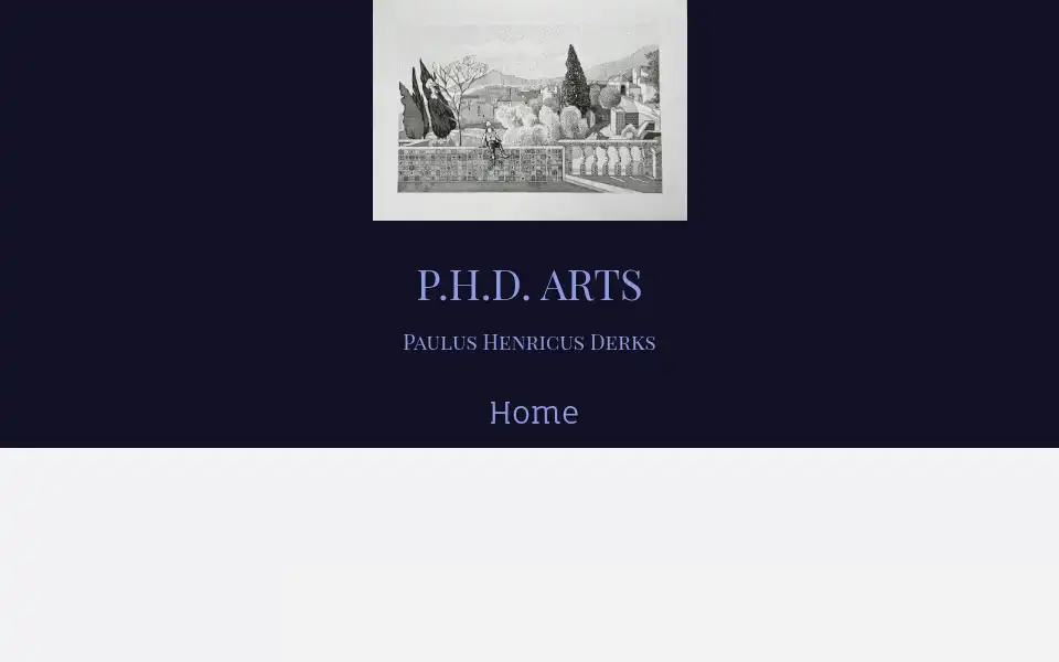 Screenshot of phd-arts.com
