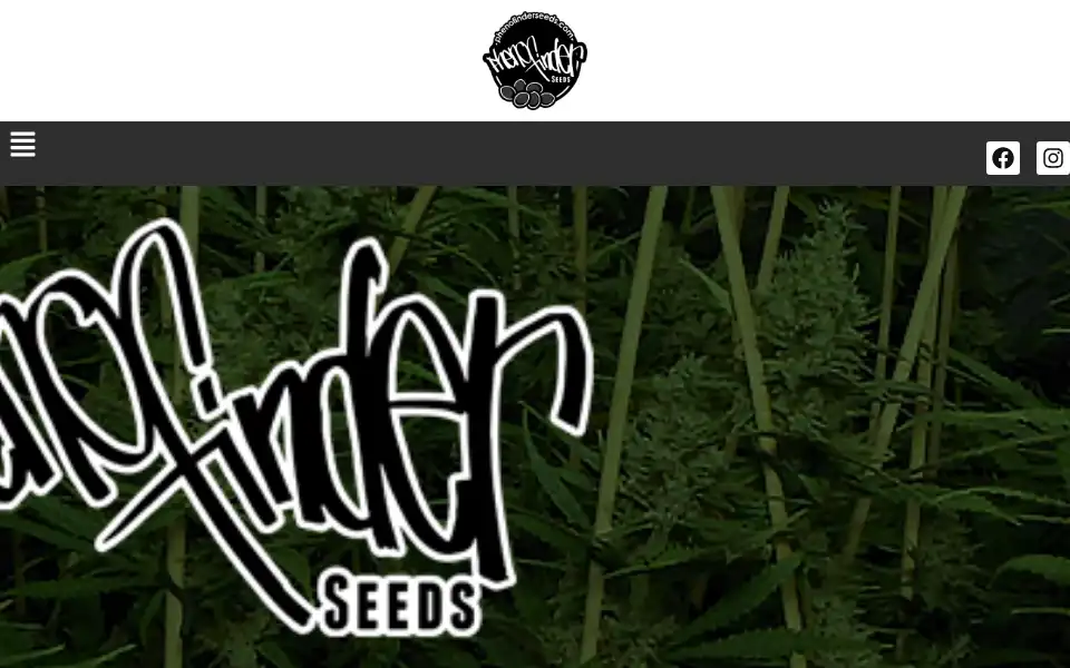 Screenshot of phenofinderseeds.com