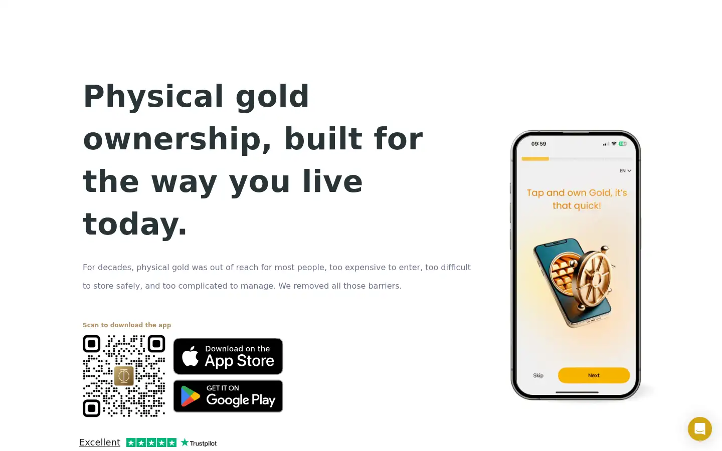 Screenshot of phiwallet.com