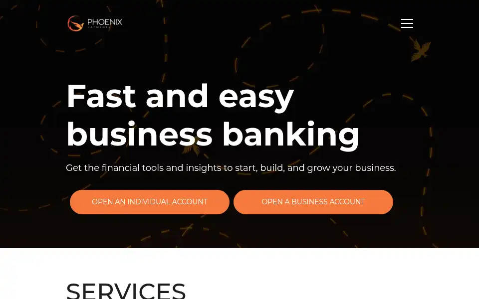 Screenshot of phoenix-payments.com